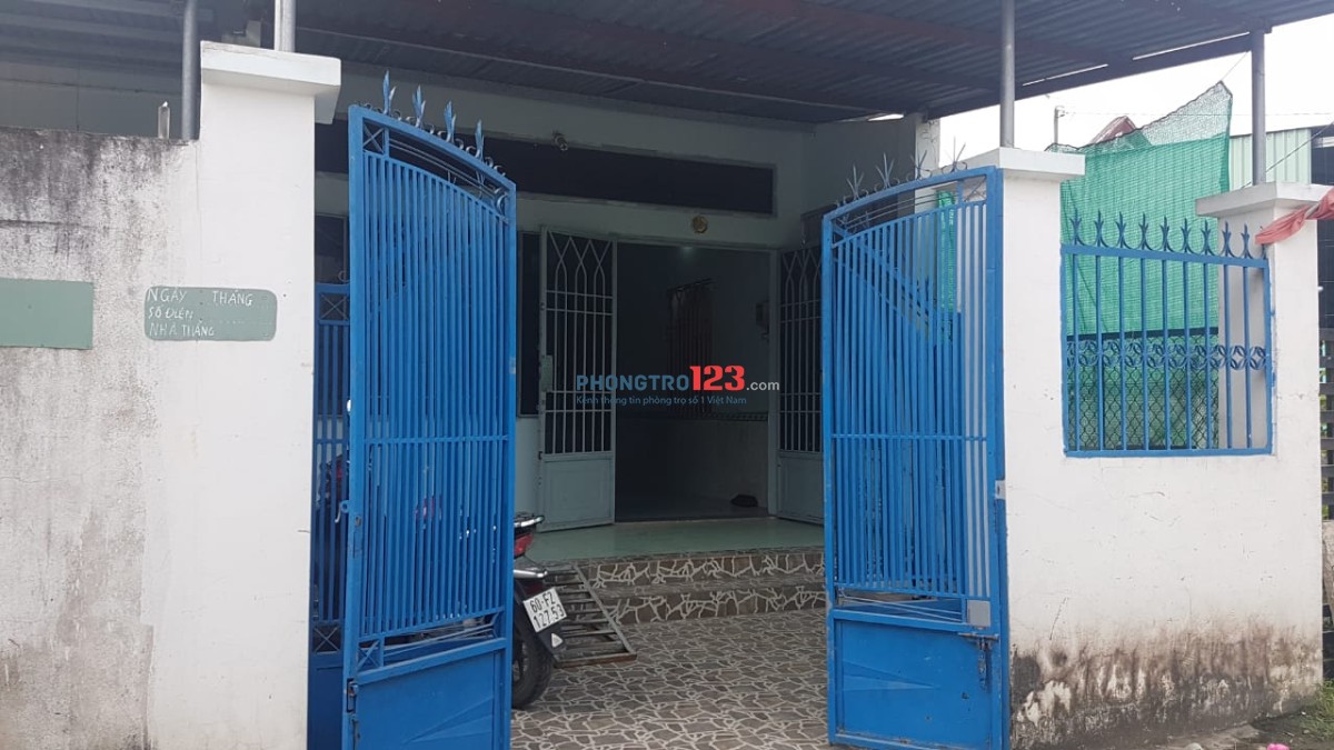 Cho thuê nhà nguyên căn gần Ngã Tư Nguyễn Khuyến - Trảng Dài (100m2 - 2PN)