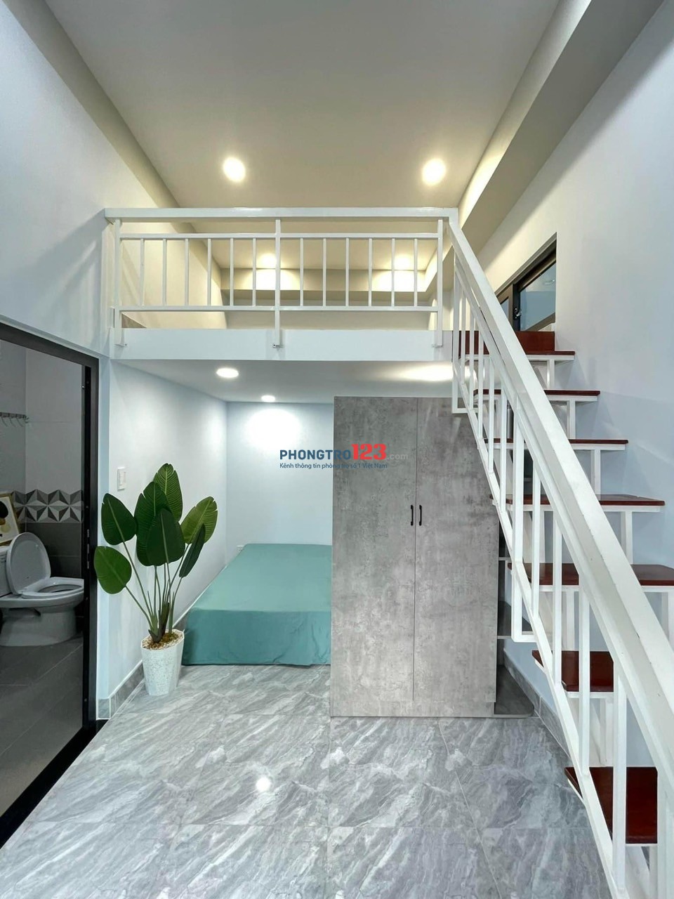 Căn Hộ Duplex Full Nội Thất Có Máy Giặt Riêng
