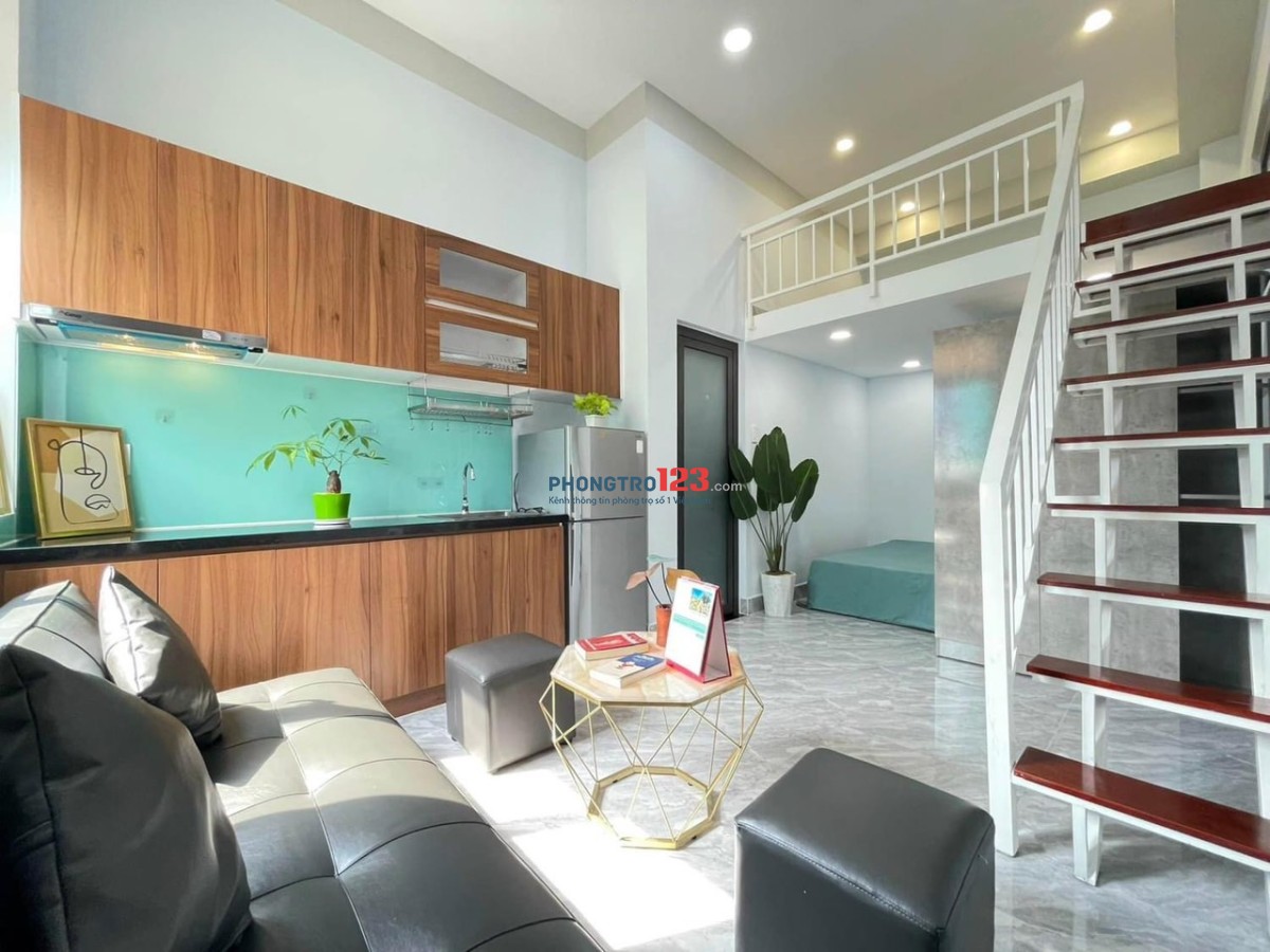 Căn Hộ Duplex Full Nội Thất Có Máy Giặt Riêng