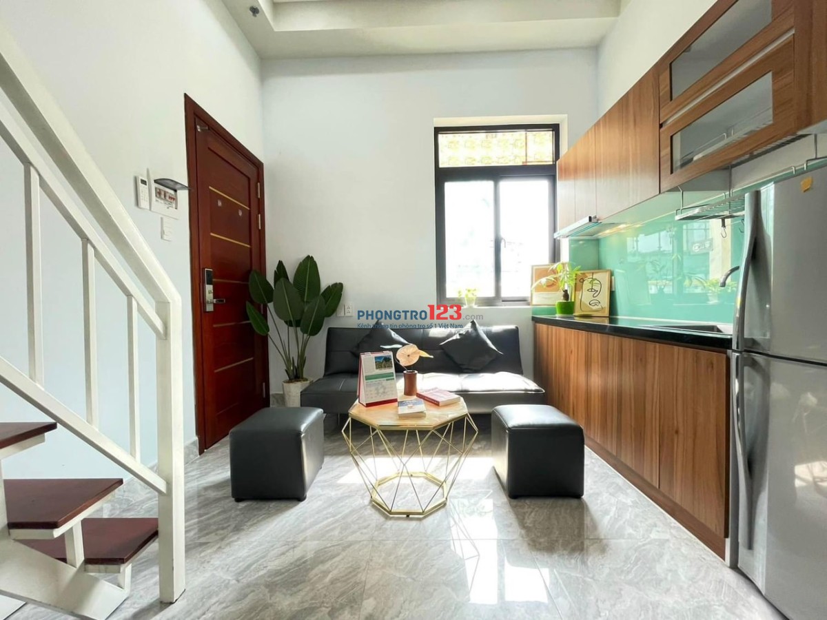 Căn Hộ Duplex Full Nội Thất Có Máy Giặt Riêng