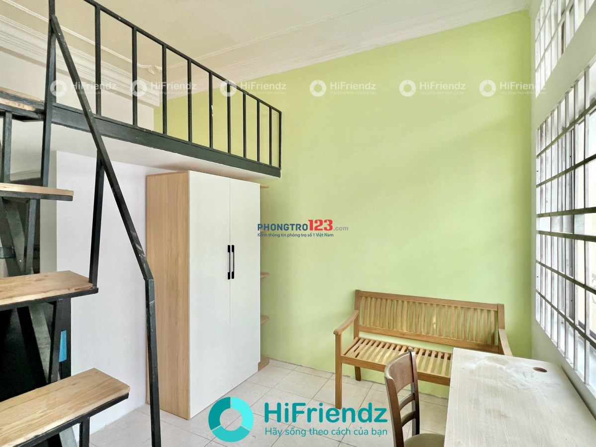 CHO THUÊ CHDV GIÁ RẺ MỚI KHAI TRƯƠNG DẠNG DUPLEX FULL NỘI THẤT CÓ BANCOL