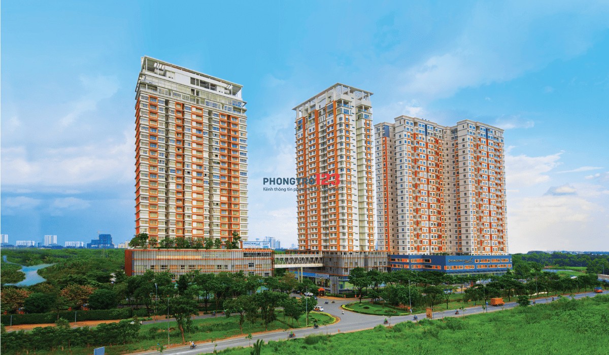 Cho thuê CH 2PN 2WC diện tích 94-97m2 Chung cư Dragon Hill Residence and Suites 2