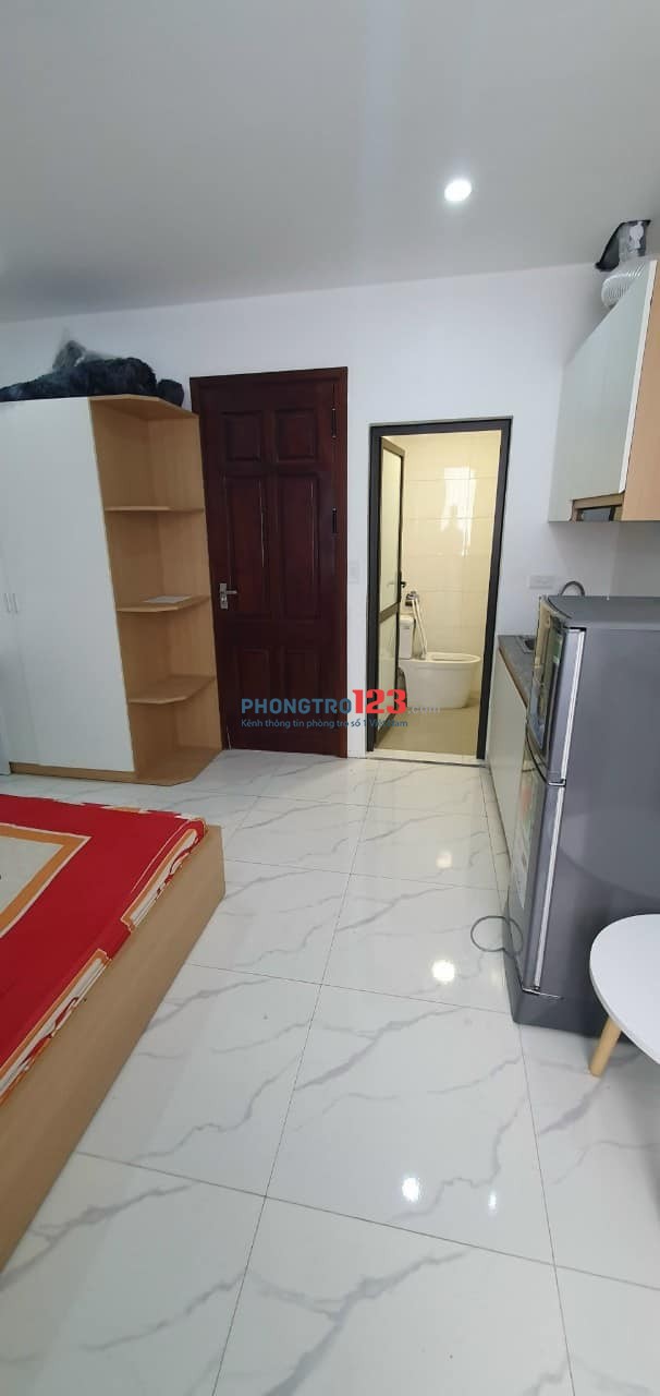 Phòng trọ Studio khép kín cho thuê DT 25m2, FULL đồ như hình, giá 4,1 triệu/tháng