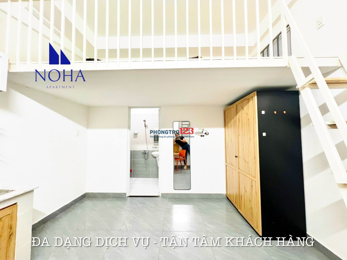 Cho Thuê Duplex Cửa Sổ Hành Lang Full Nội Thất