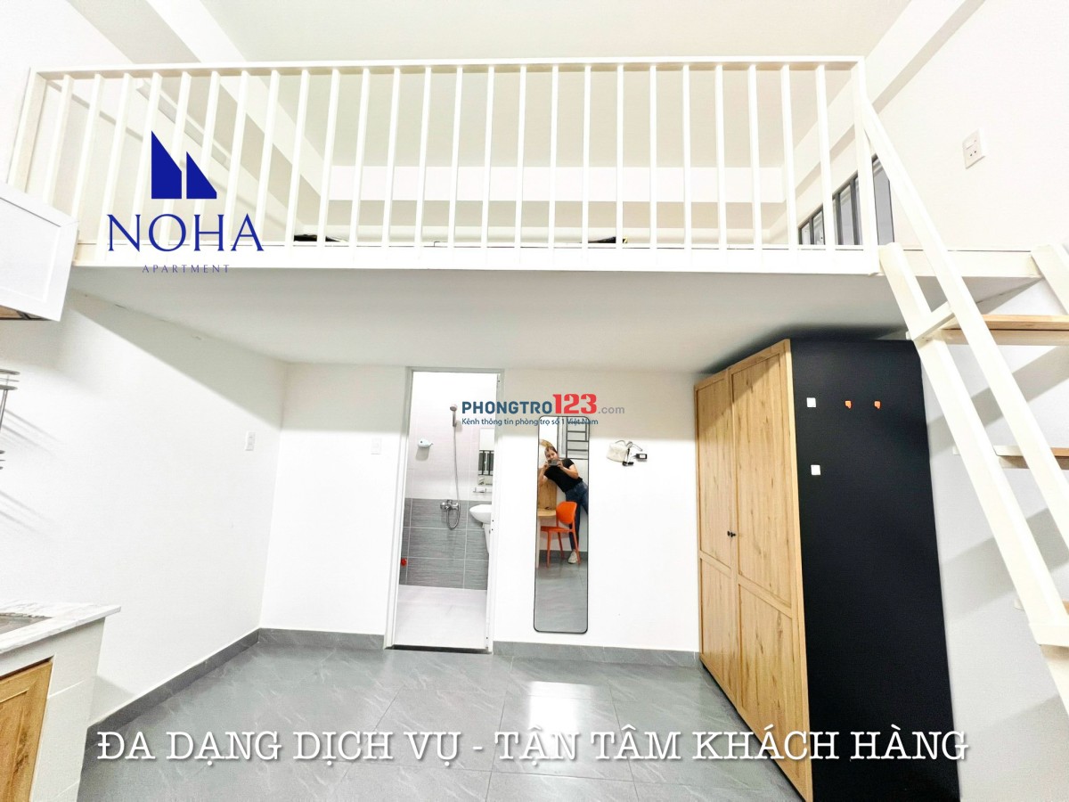 Cho Thuê Duplex Cửa Sổ Hành Lang Full Nội Thất