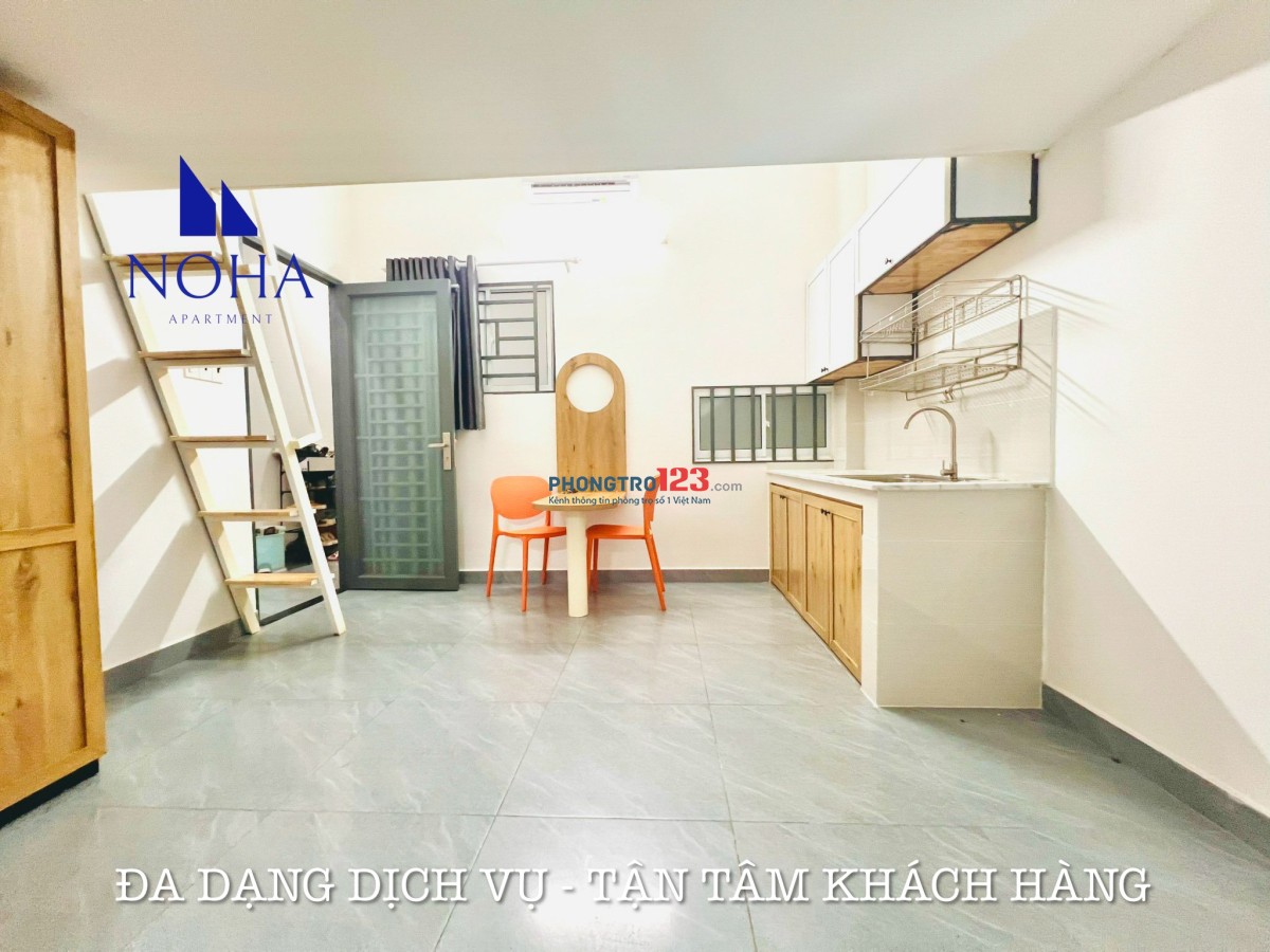 Cho Thuê Duplex Cửa Sổ Hành Lang Full Nội Thất