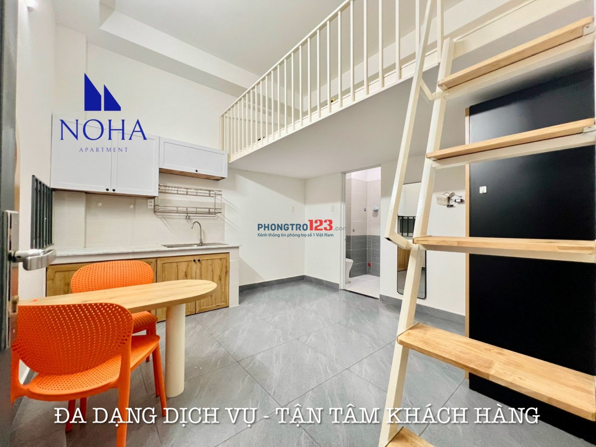 Cho Thuê Duplex Cửa Sổ Hành Lang Full Nội Thất