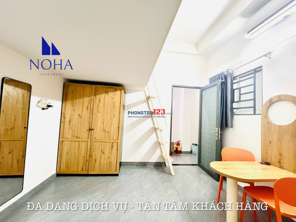 Cho Thuê Duplex Cửa Sổ Hành Lang Full Nội Thất