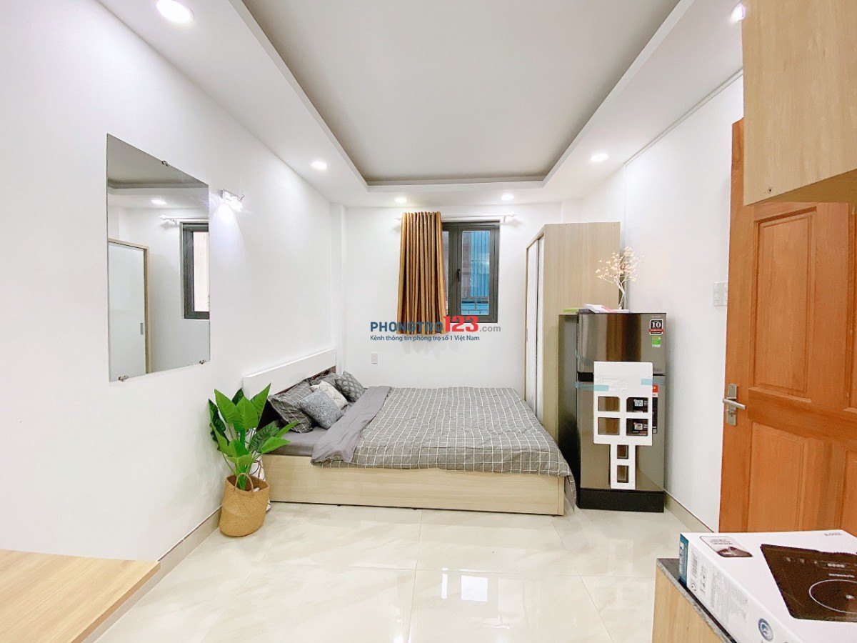 Cho thuê căn hộ 20m2 đầy đủ nội thất quận Bình Thạnh