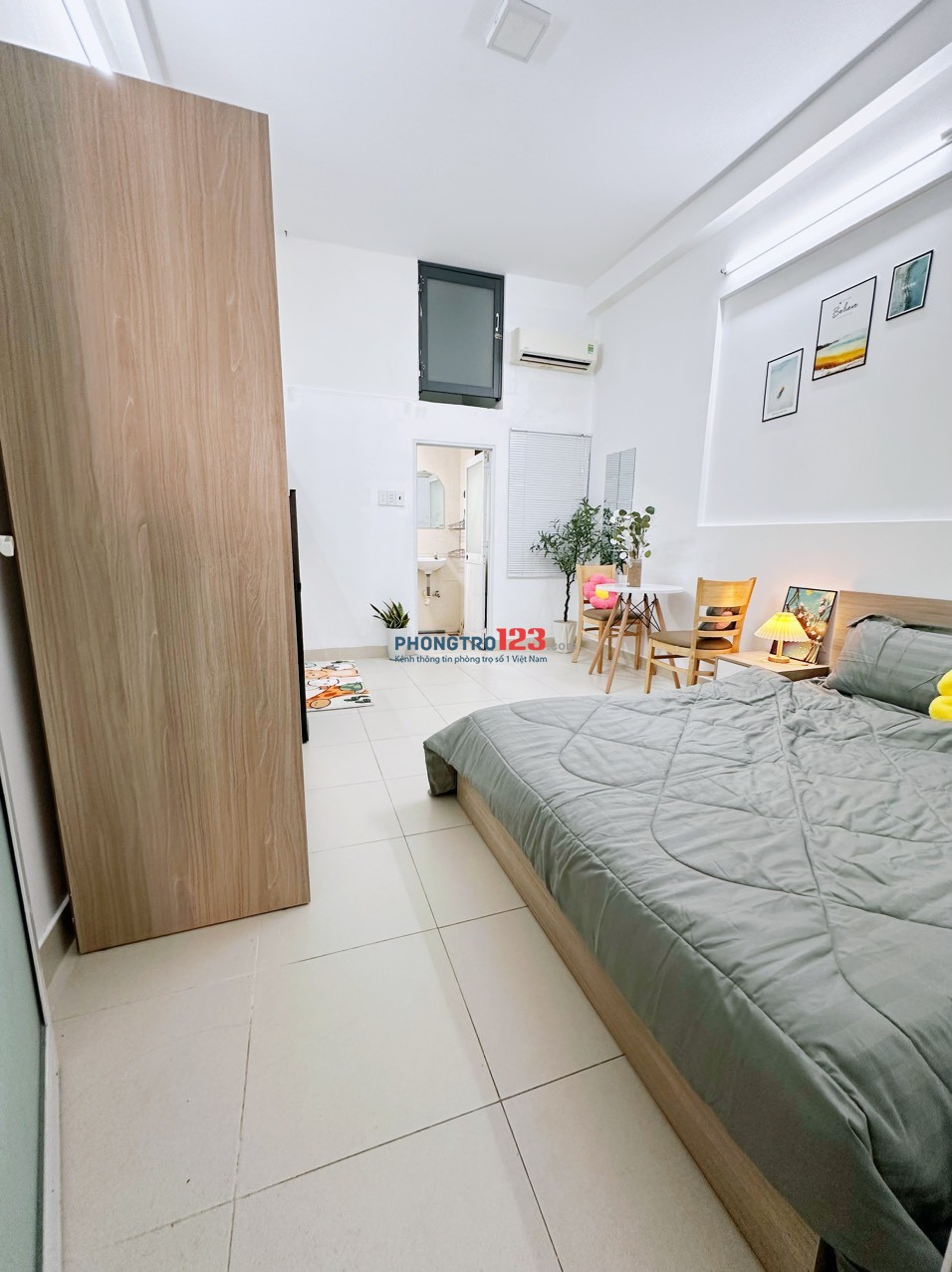 STUDIO FULL NỘI THẤT MỚI 100% GẦN ETOWN Cộng Hoà