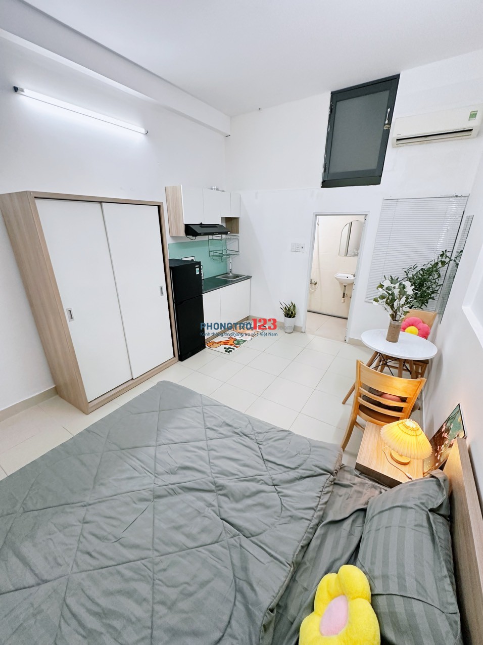 STUDIO FULL NỘI THẤT MỚI 100% GẦN ETOWN Cộng Hoà