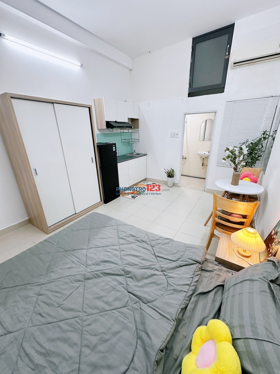 STUDIO FULL NỘI THẤT MỚI 100% GẦN ETOWN Cộng Hoà