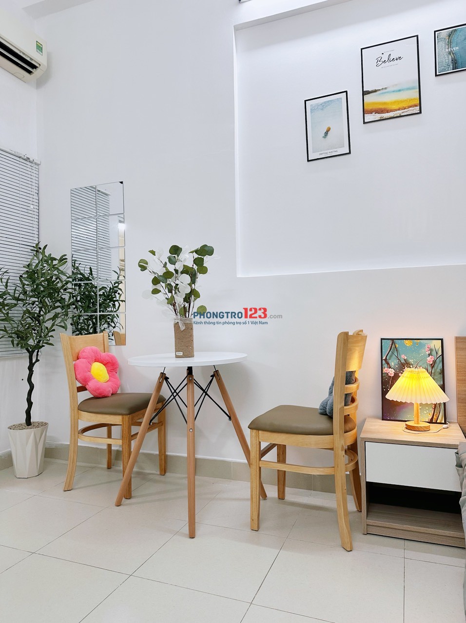 STUDIO FULL NỘI THẤT MỚI 100% GẦN ETOWN Cộng Hoà