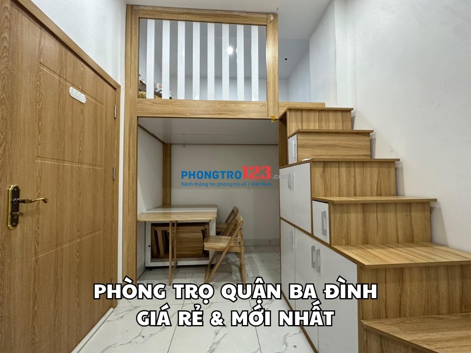 Cho thuê phòng trọ Quận Ba Đình