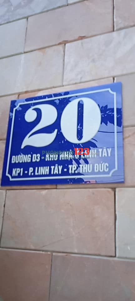 CHO THUÊ KTX Ở GHÉP PHÒNG ĐỐI DIỆN CHUNG CƯ LINH TÂY, QUẬN THỦ ĐỨC