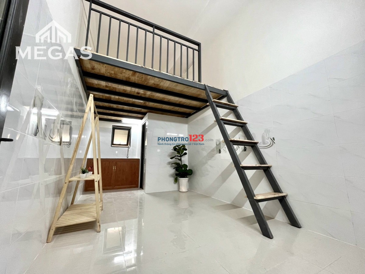 Phòng Trọ Giá Tốt Rộng 30m2, Gác Cao Rộng m8, Sẵn Nội Thất Ngay Hoà Bình, Ngã Tư 4 Xã