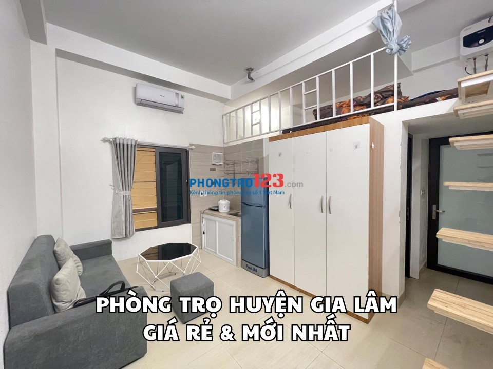 Cho thuê phòng trọ huyện Gia Lâm