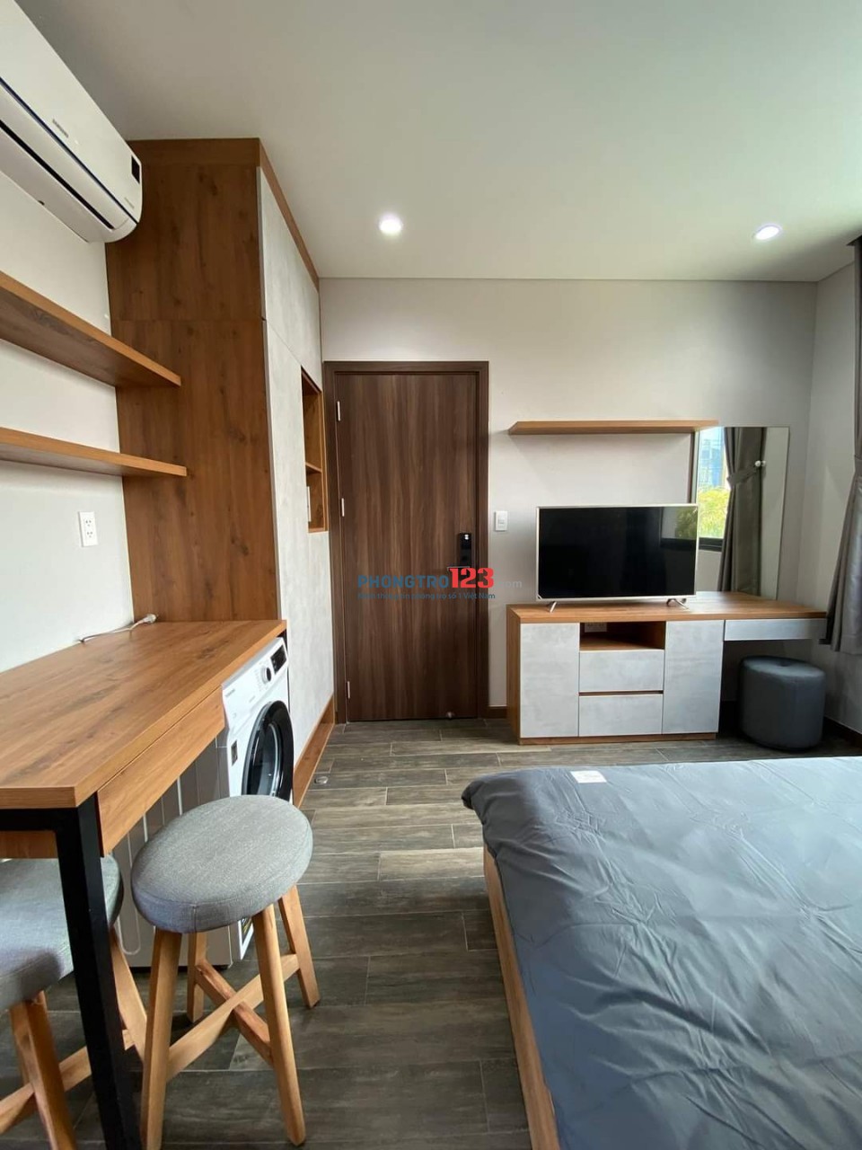 Cho thuê căn hộ full nội thất, bếp tách xa giường tại 121 Phố Bà Huyện Thanh Quan, Quận 3