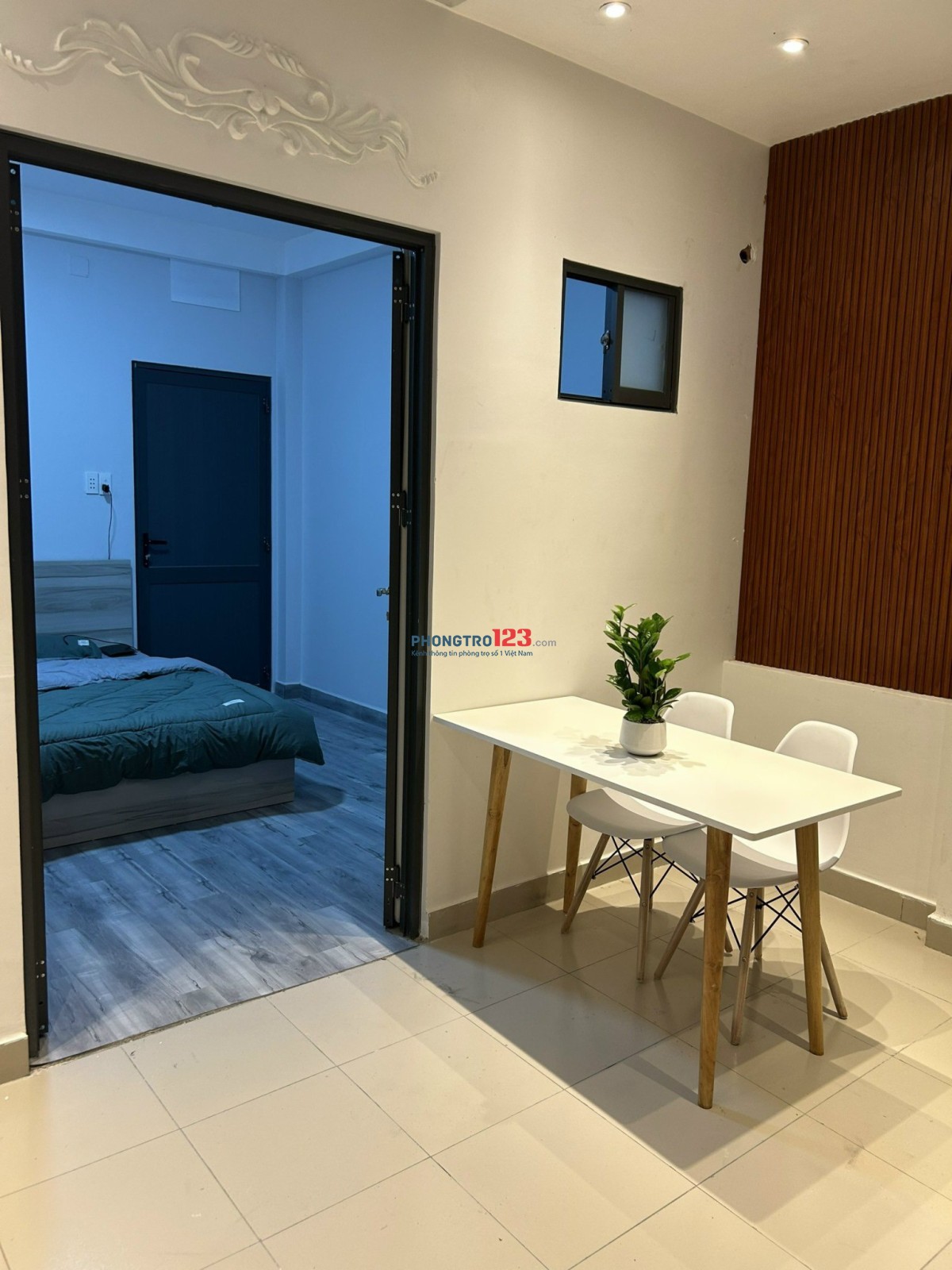 Trống căn 1PN tách bếp, ban công, Full nội thất ngay Hoàng Sa
