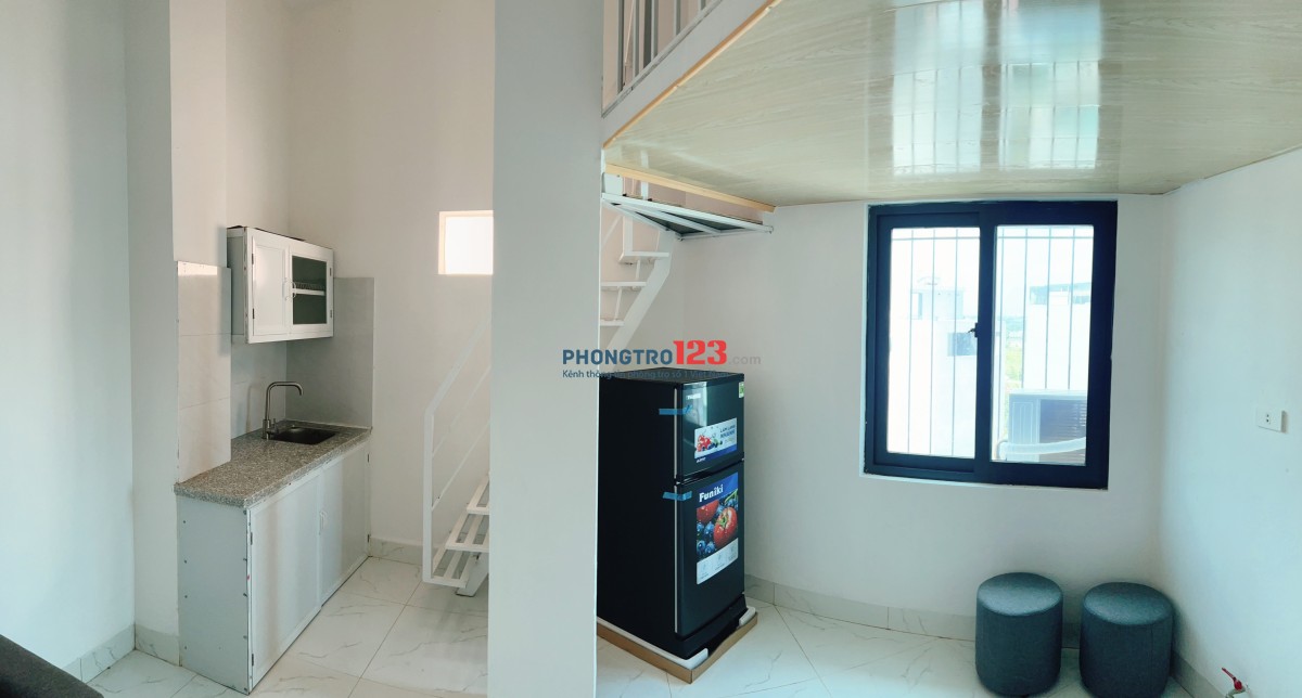 Hà Đông - Cho thuê căn hộ mini có gác xép, nhà mới xây, đủ nội thất