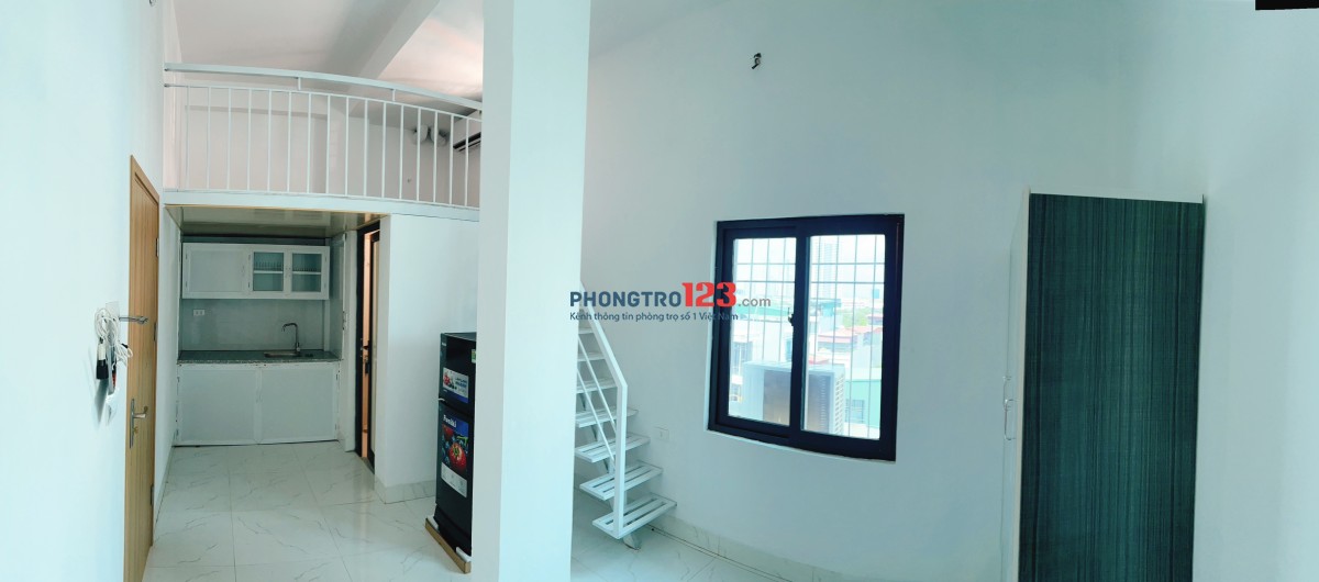 Hà Đông - Cho thuê căn hộ mini có gác xép, nhà mới xây, đủ nội thất