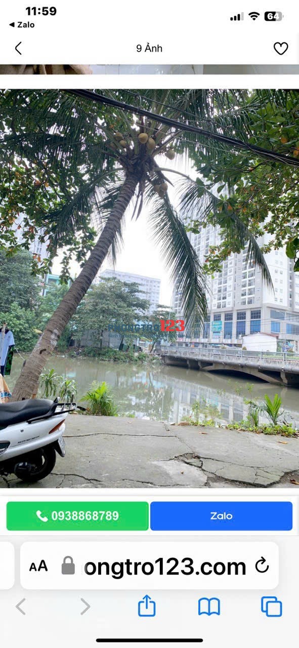 Phòng trọ Bình Thạnh cho thuê gấp, sạch đẹp, đầy đủ tiện nghi chỉ 3.5tr (Ưu tiên hộ gia đình, sv nam)