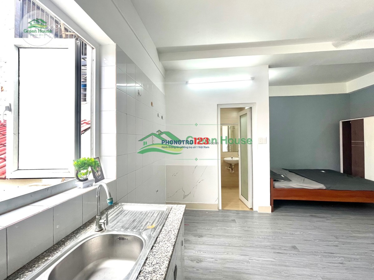 Cho Thuê Căn Hộ Dịch Vụ 30m2, Full Nội Thất Giá Rẻ Quận 12