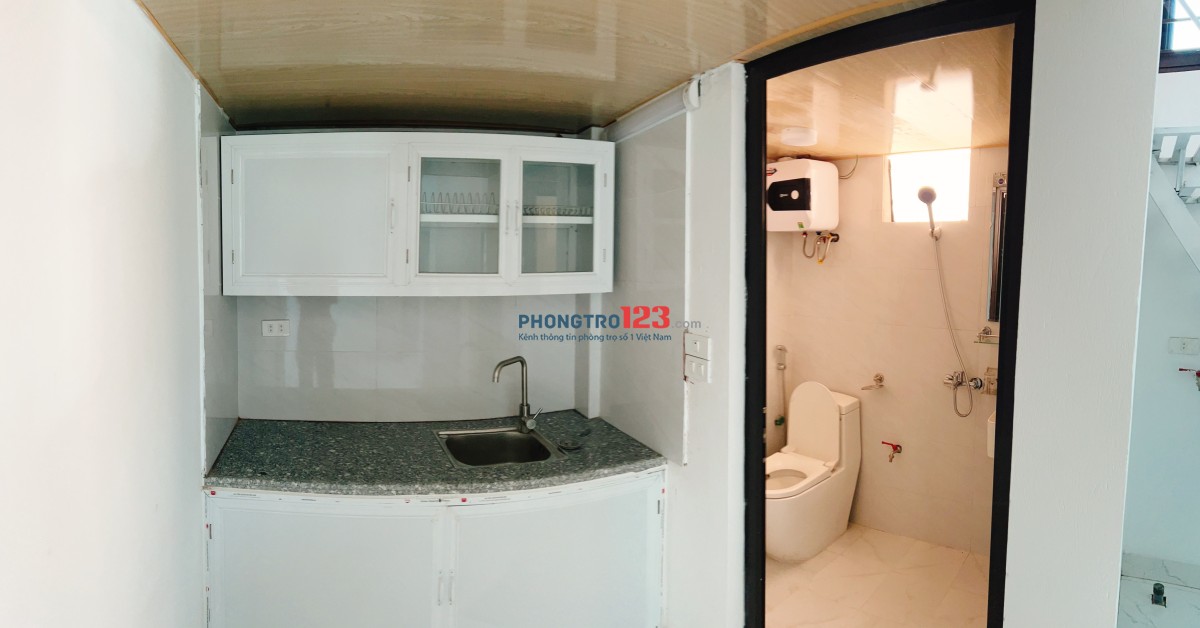 Hà Đông - Cho thuê căn hộ mini có gác xép, nhà mới xây, đủ nội thất
