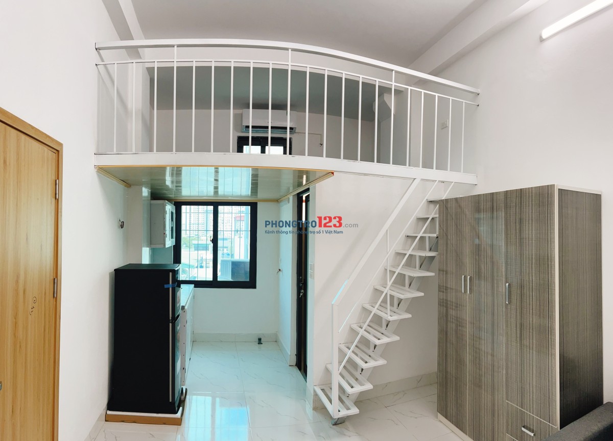 Hà Đông - Cho thuê căn hộ mini có gác xép, nhà mới xây, đủ nội thất