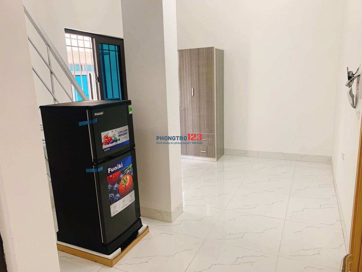 Hà Đông - Cho thuê căn hộ mini có gác xép, nhà mới xây, đủ nội thất