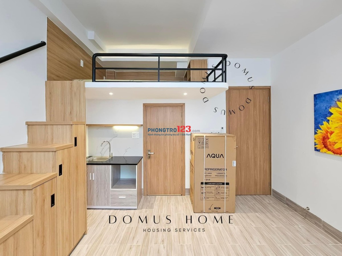 PHÒNG TRỌ DUPLEX CỬA SỔ SIÊU THOÁNG SIÊU MÁT - FULL NỘI THẤT MỚI 100% GẦN ĐH CÔNG THƯƠNG