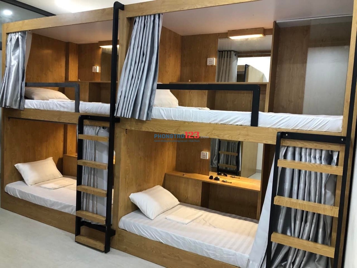 Ký túc xá sleepbox tại Quận Bình Thạnh, giá từ 1tr4