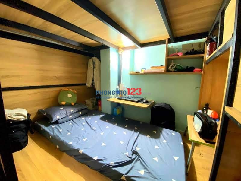 Phòng Dorm Sleep Box Cao Cấp đầy đủ tiện ích trung tâm Quận 1