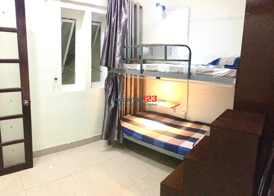 KTX TÂN BÌNH - 1.500.000₫ - ĐẦY ĐỦ NỘI THẤT - GẦN CHỢ PHẠM VĂN HAI. Nhận cọc giữ chỗ cho tháng 8