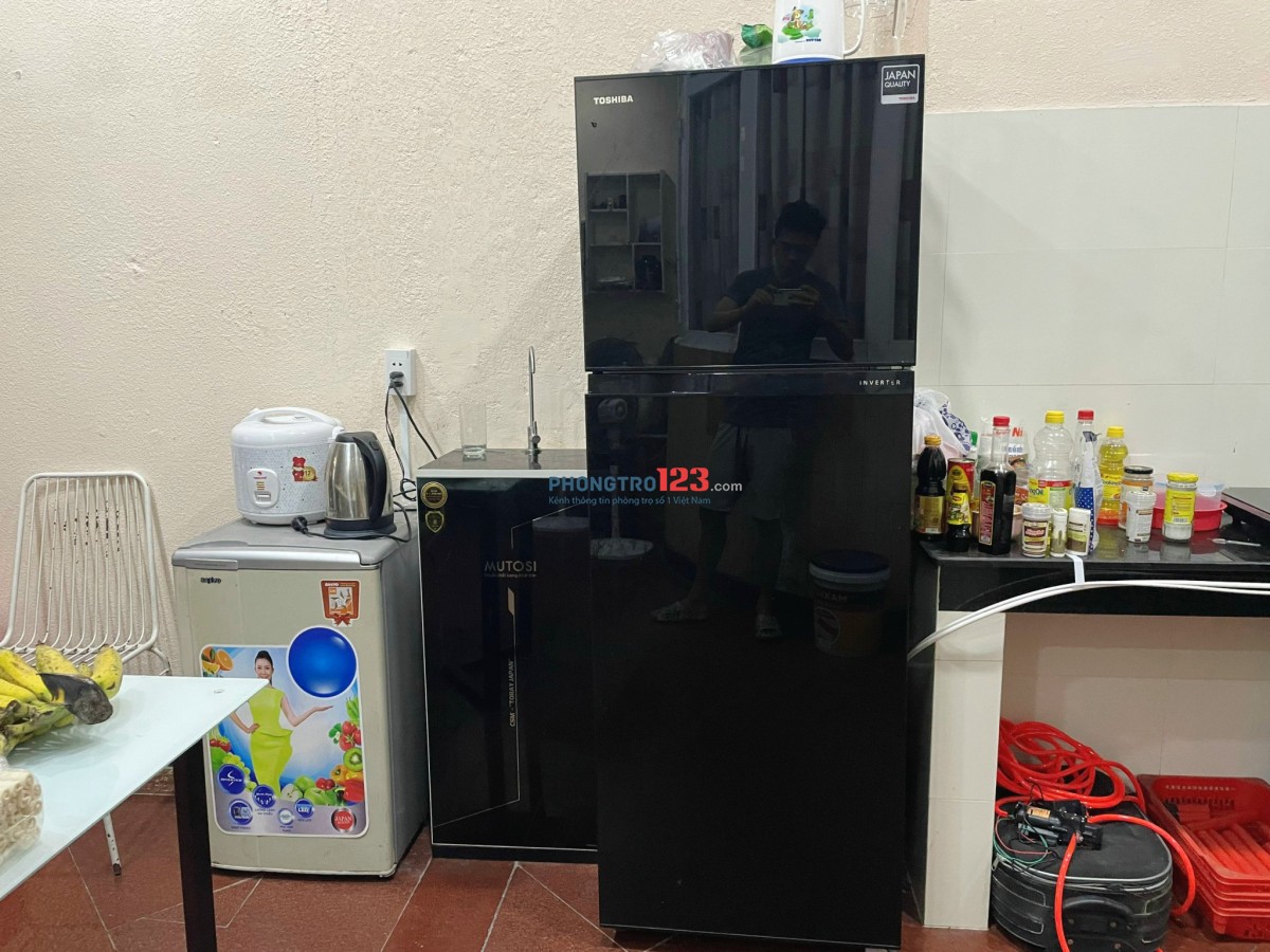KTX TÂN BÌNH - 1.500.000₫ - ĐẦY ĐỦ NỘI THẤT - GẦN CHỢ PHẠM VĂN HAI. Nhận cọc giữ chỗ cho tháng 8