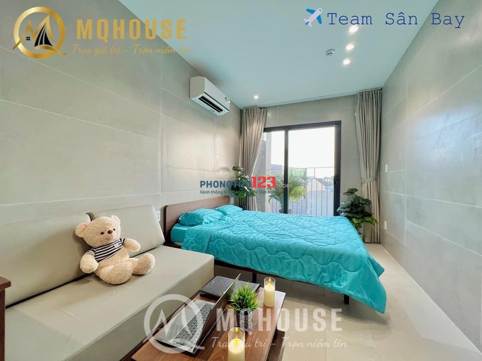 CĂN HỘ CAO CẤP_NGAY SÂN BAY_BAN CÔNG LỚN_FULL NỘI THẤT MỚI 100%_HIỆN ĐẠI