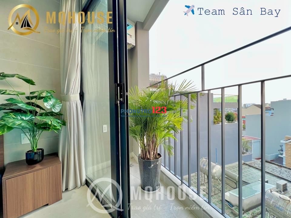 CĂN HỘ CAO CẤP_NGAY SÂN BAY_BAN CÔNG LỚN_FULL NỘI THẤT MỚI 100%_HIỆN ĐẠI