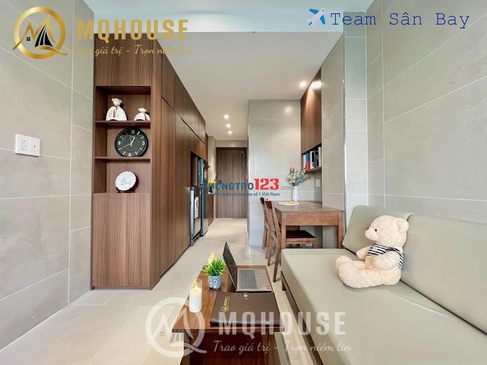 CĂN HỘ CAO CẤP_NGAY SÂN BAY_BAN CÔNG LỚN_FULL NỘI THẤT MỚI 100%_HIỆN ĐẠI