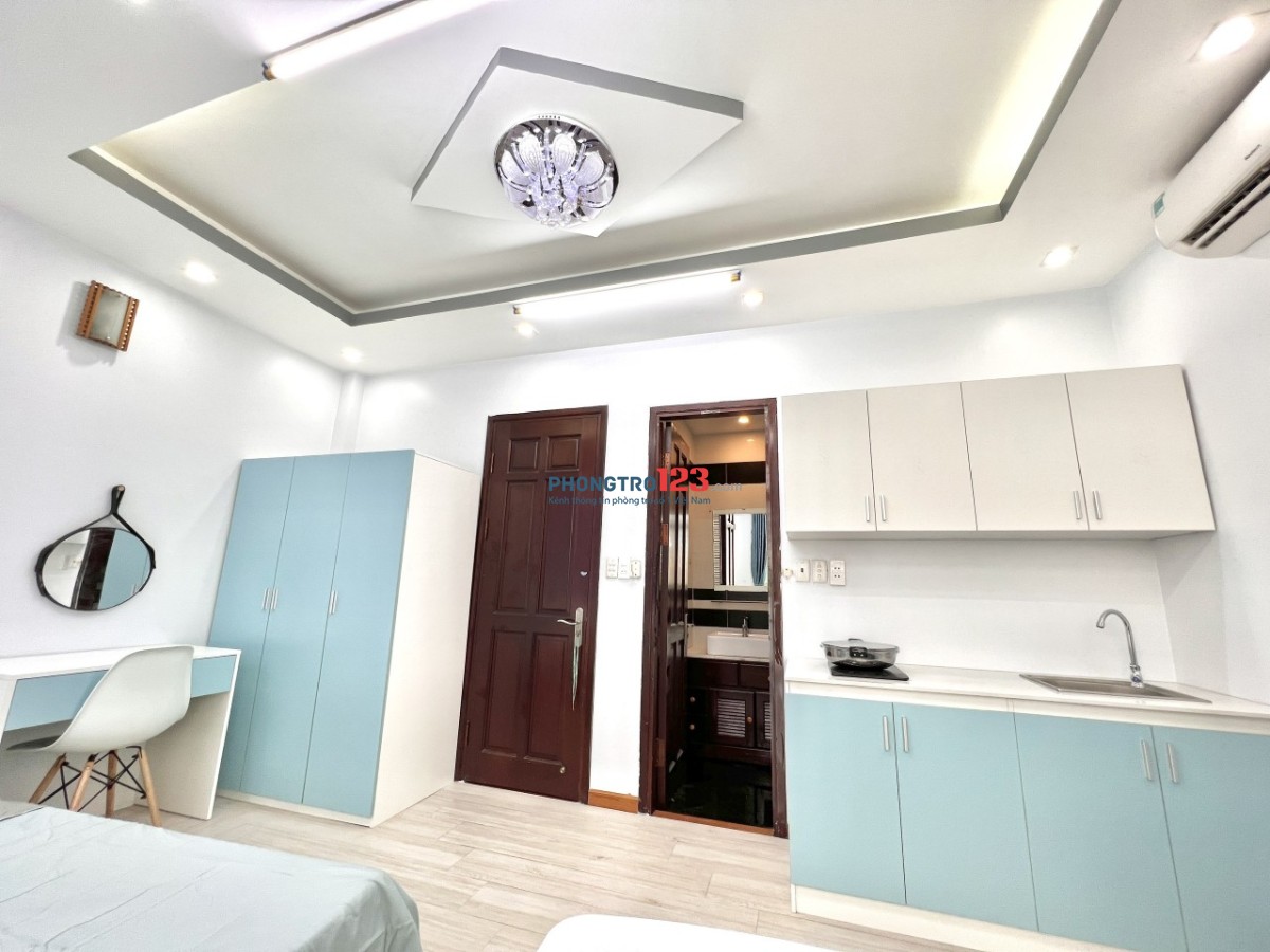 PHÒNG STUDIO GIÁ RẺ FULL NỘI THẤT NGAY LÒ GỐM, QUẬN 6