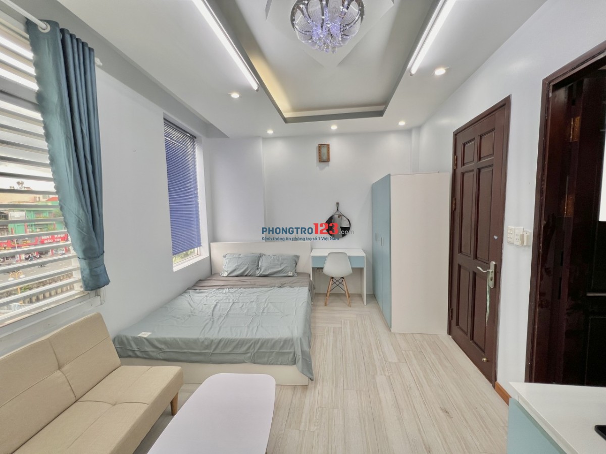 PHÒNG STUDIO GIÁ RẺ FULL NỘI THẤT NGAY LÒ GỐM, QUẬN 6