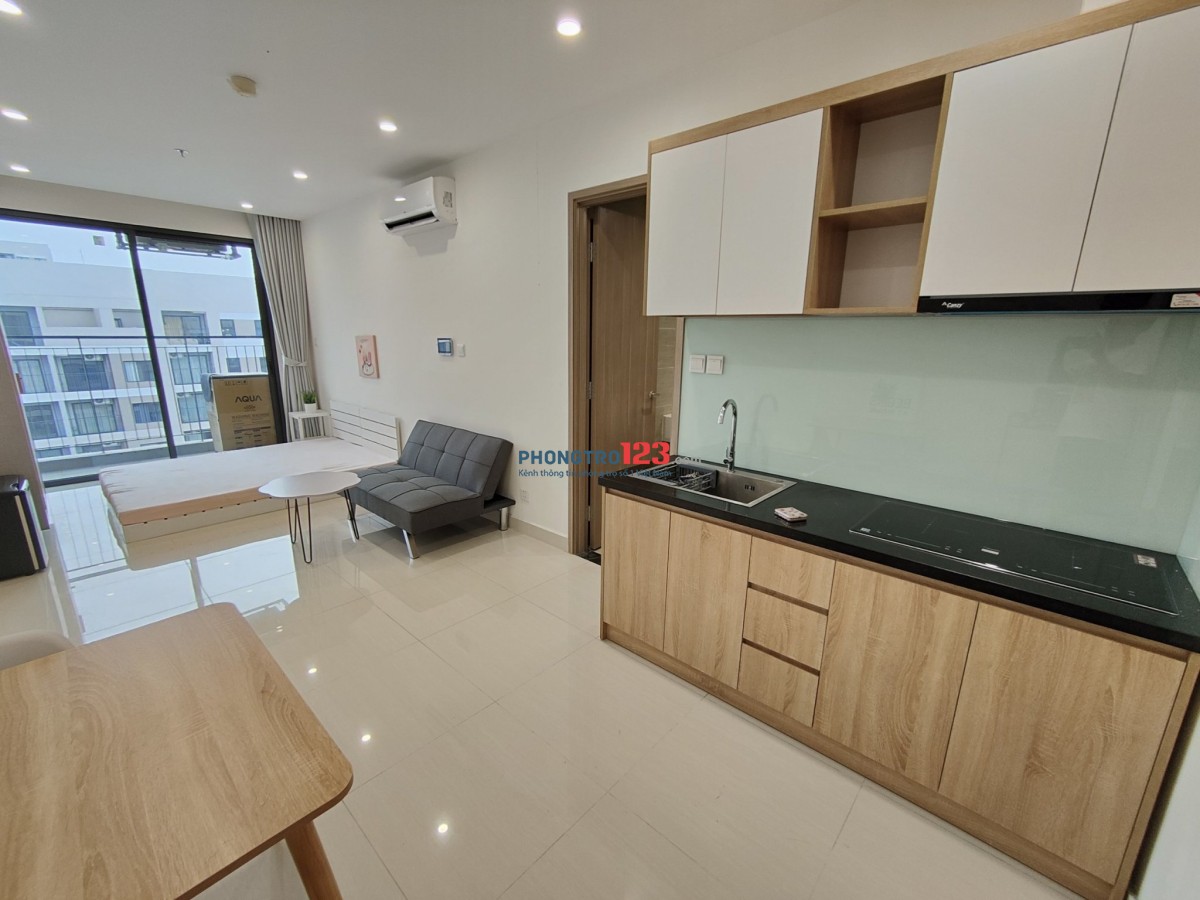 Mình cho thuê chung cư Vinhomes Quận 9, chỉ cần dọn đồ vào ở, full nội thất, tầng cao nhất, view đẹp