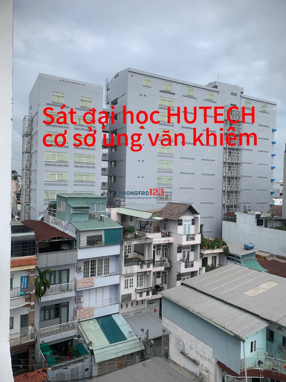 Cho thuê phòng trọ sát bên đại học HUTECH, gần trường NGOẠI THƯƠNG, GIAO THÔNG