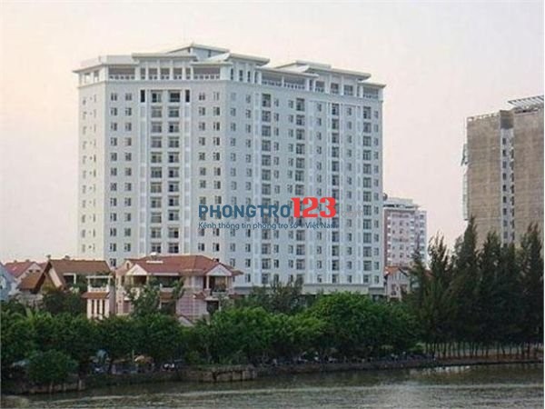 Cho thuê căn hộ Hồng Lĩnh Plaza, Dt : 81 m2, 2PN, Giá : 8 tr/th, Có Nội Thất