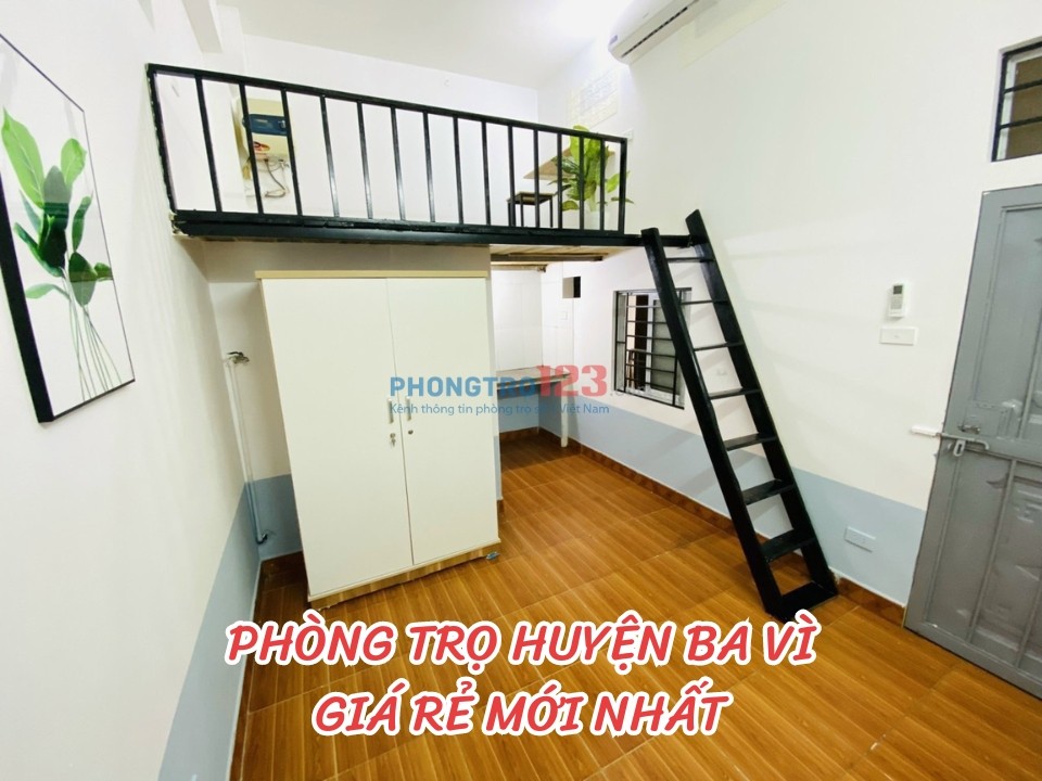 Cho thuê phòng trọ huyện Ba Vì