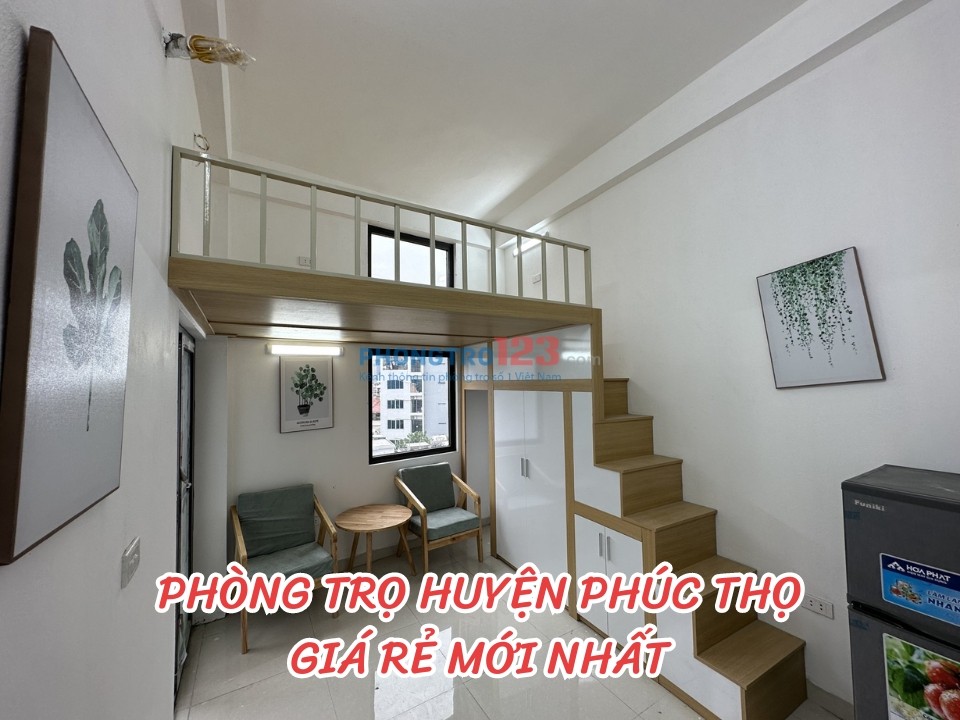 Cho thuê phòng trọ huyện Phúc Thọ