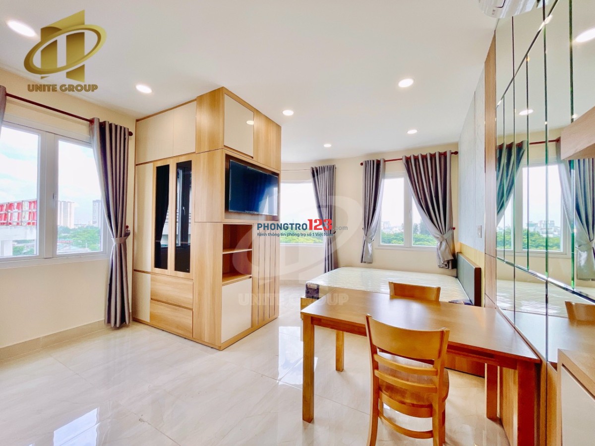 CĂN HỘ DỊCH VỤ CHO THUÊ STUDIO DECOR XINH GẦN CẦU HIM LAM