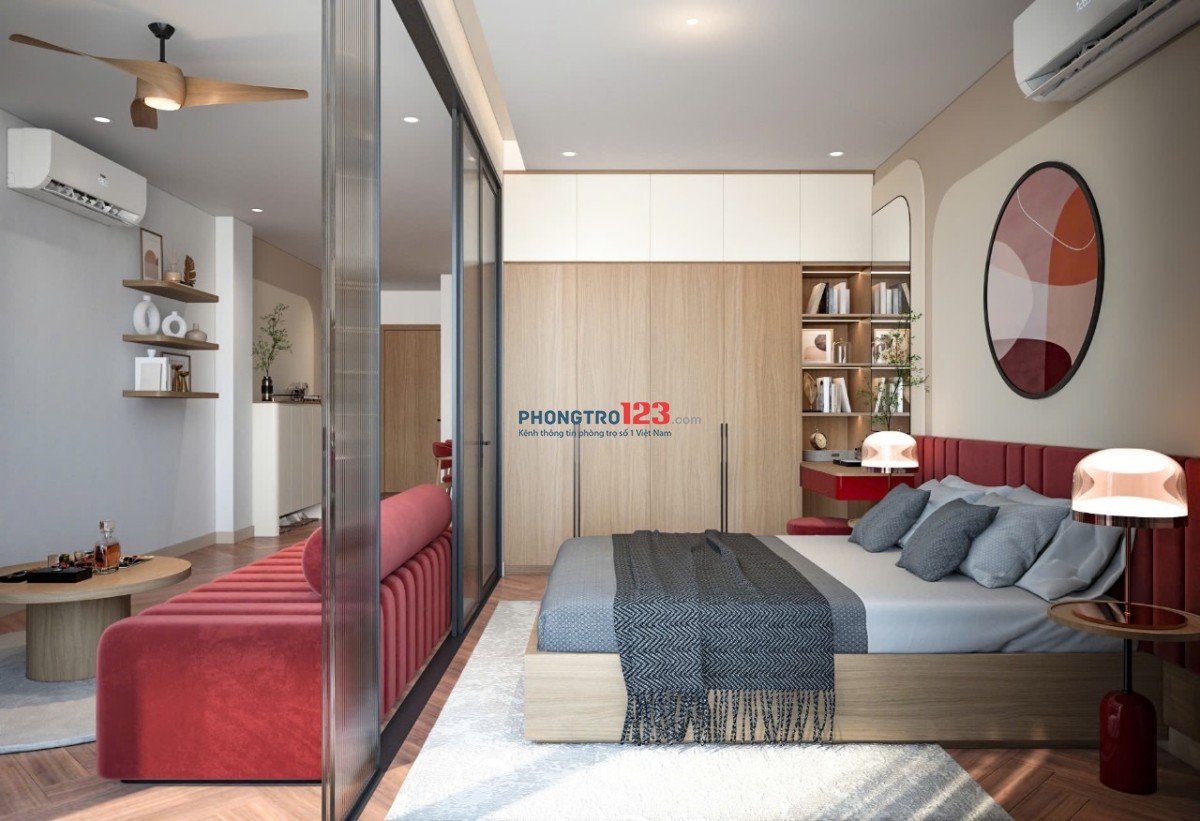 Căn hộ 1PN thoáng mát sạch đẹp Q8