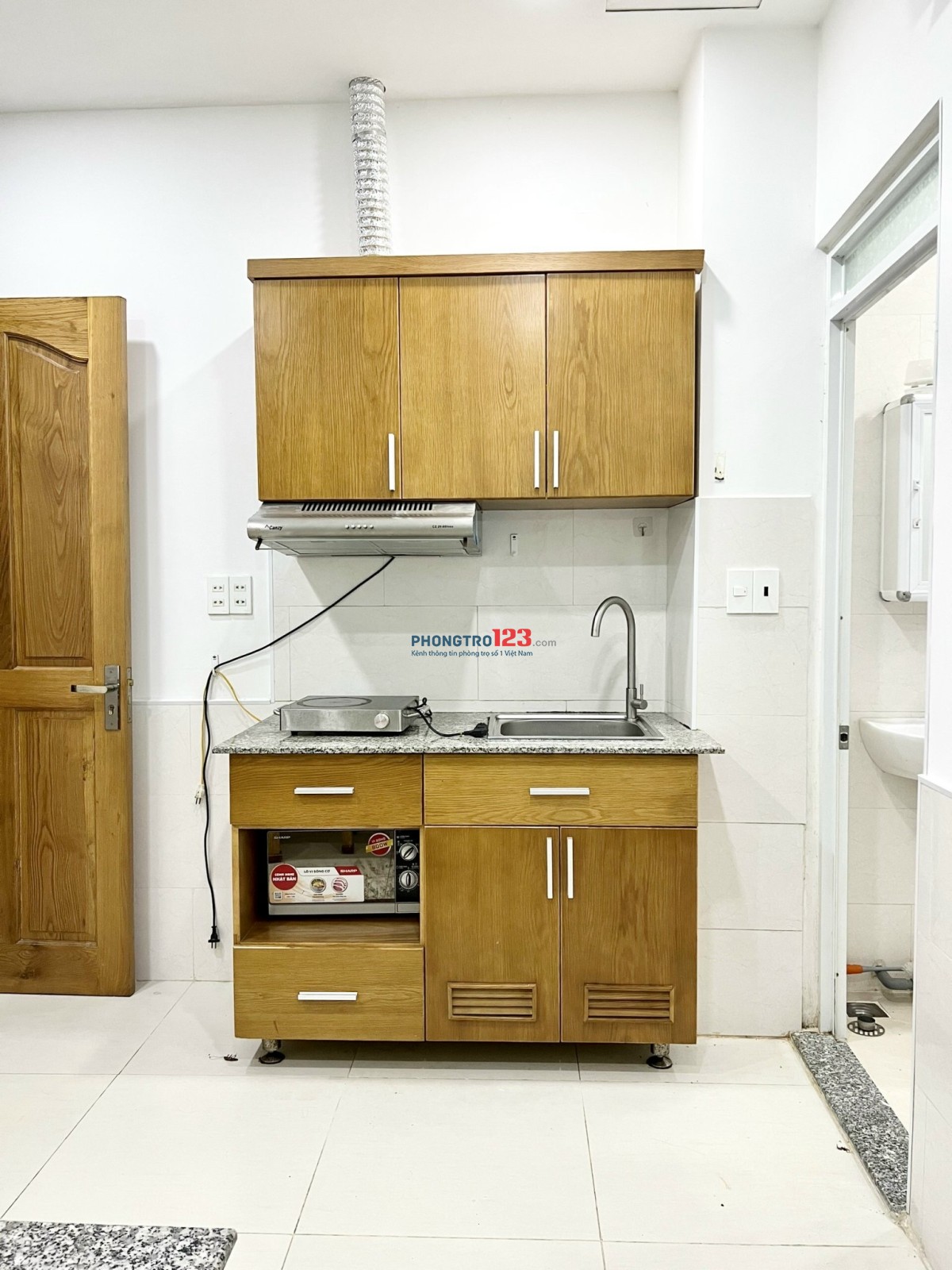 1 phòng ngủ full nội thất tại Tôn Thất Thuyết