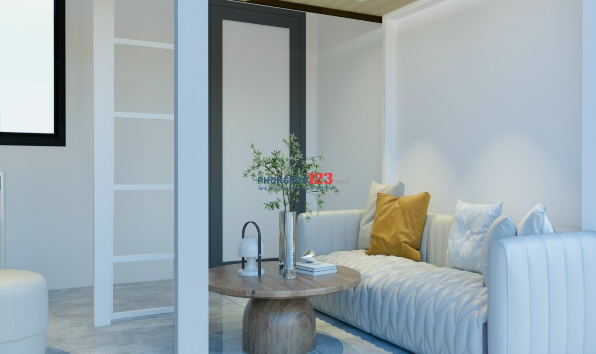 Duplex có cửa sổ ngay đường Xô Viết Nghệ Tĩnh gần Trường ĐH UEF