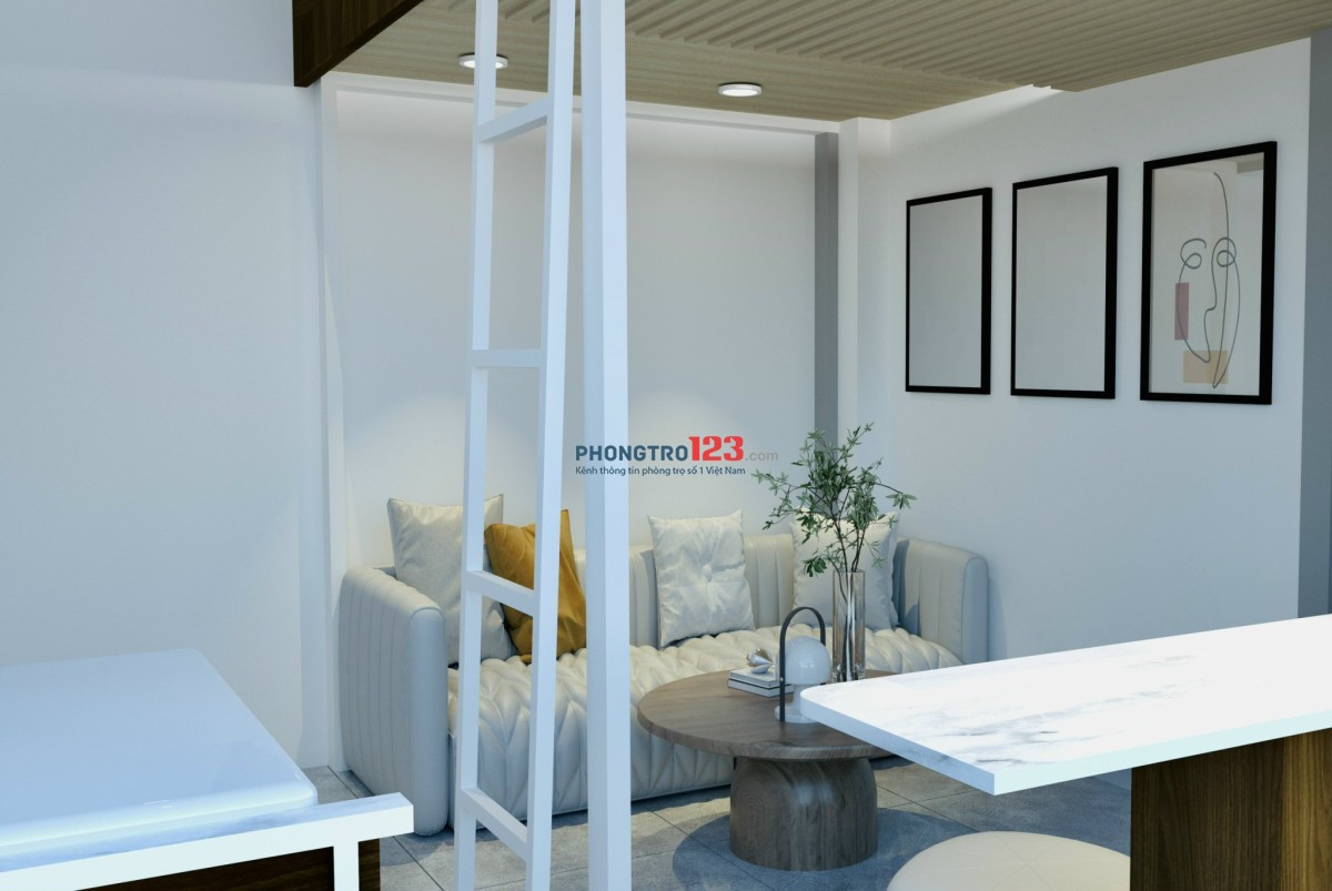 Duplex có cửa sổ ngay đường Xô Viết Nghệ Tĩnh gần Trường ĐH UEF